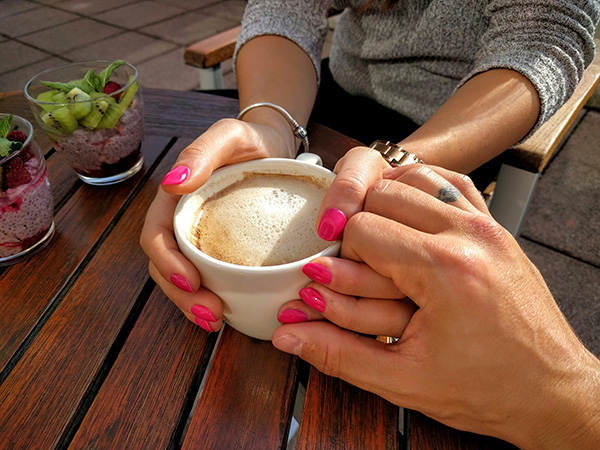 Holding Hands Coffee